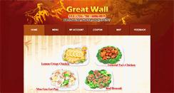 Desktop Screenshot of greatwallderby.com